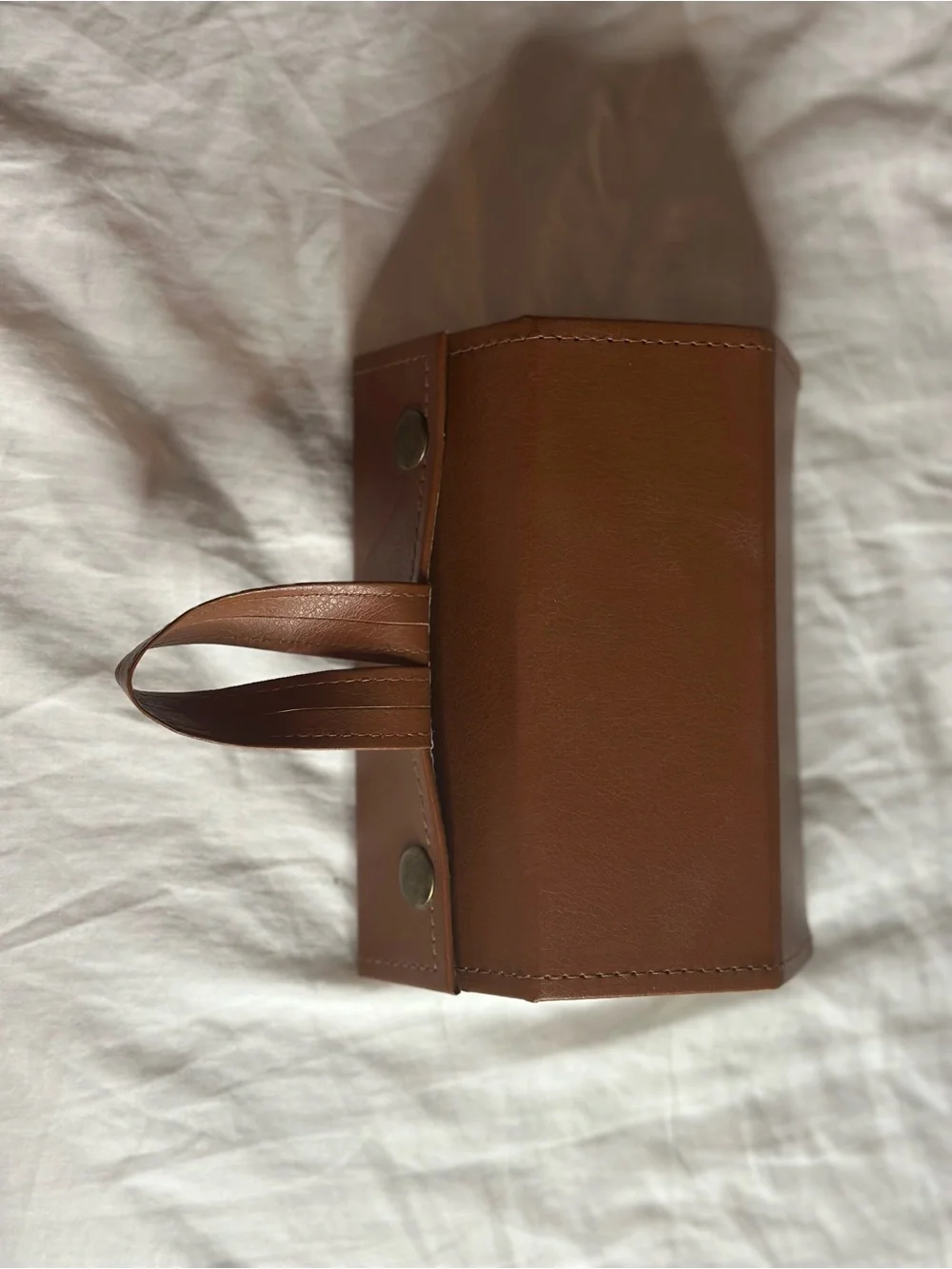 Brown Folding Sunglasses Case | Holds 3 Pair of Glasses &/or Sunglasses